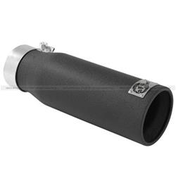 aFe Power 3.0 in. Black Exhaust Tip 12.0 in. Long - Click Image to Close